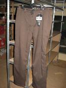 pantalon de ski snow premiums goods kr3w  straight leg taille M marron