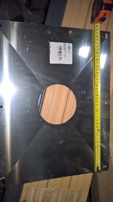 plaque d'étanchéité 35 par 45cm inox d 100 isotip