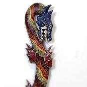 Dragon mural coloré 90 cm 
