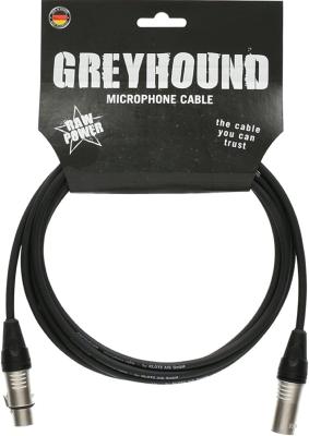 GRK1FM0300 Greyhound Microphone Cable XLR3m