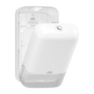 Distributeur de papier toilette feuillle Blanc, 128mm x 271mm x 159mm 