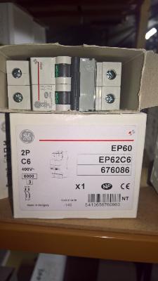 EP60 Disjoncteur Modulaire 2P 6A c ep62c6 676086 ge 
