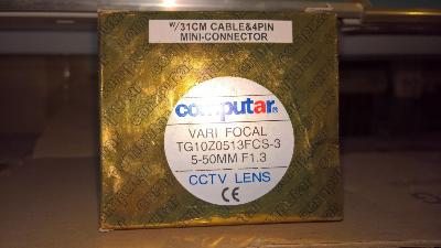 TG10Z0513FCS Computar 13 5-50mm f1.3 Varifocal 